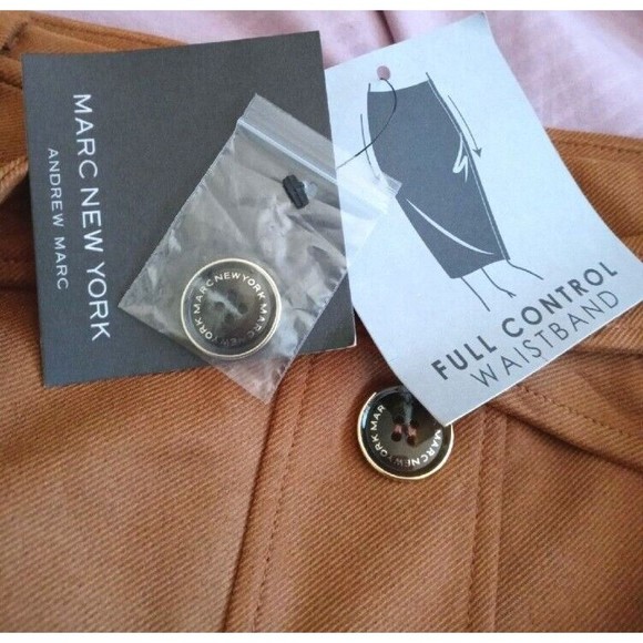 Marc New York Brown pencil skirt -Full control waistband XL - Picture 5 of 8